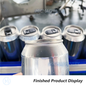 Ligne automatique Machine <span class=keywords><strong>de</strong></span> remplissage <span class=keywords><strong>de</strong></span> canettes <span class=keywords><strong>de</strong></span> bière en aluminium <span class=keywords><strong>Cidre</strong></span> d'étain Csd Boisson gazeuse Co2 - Product Image 6