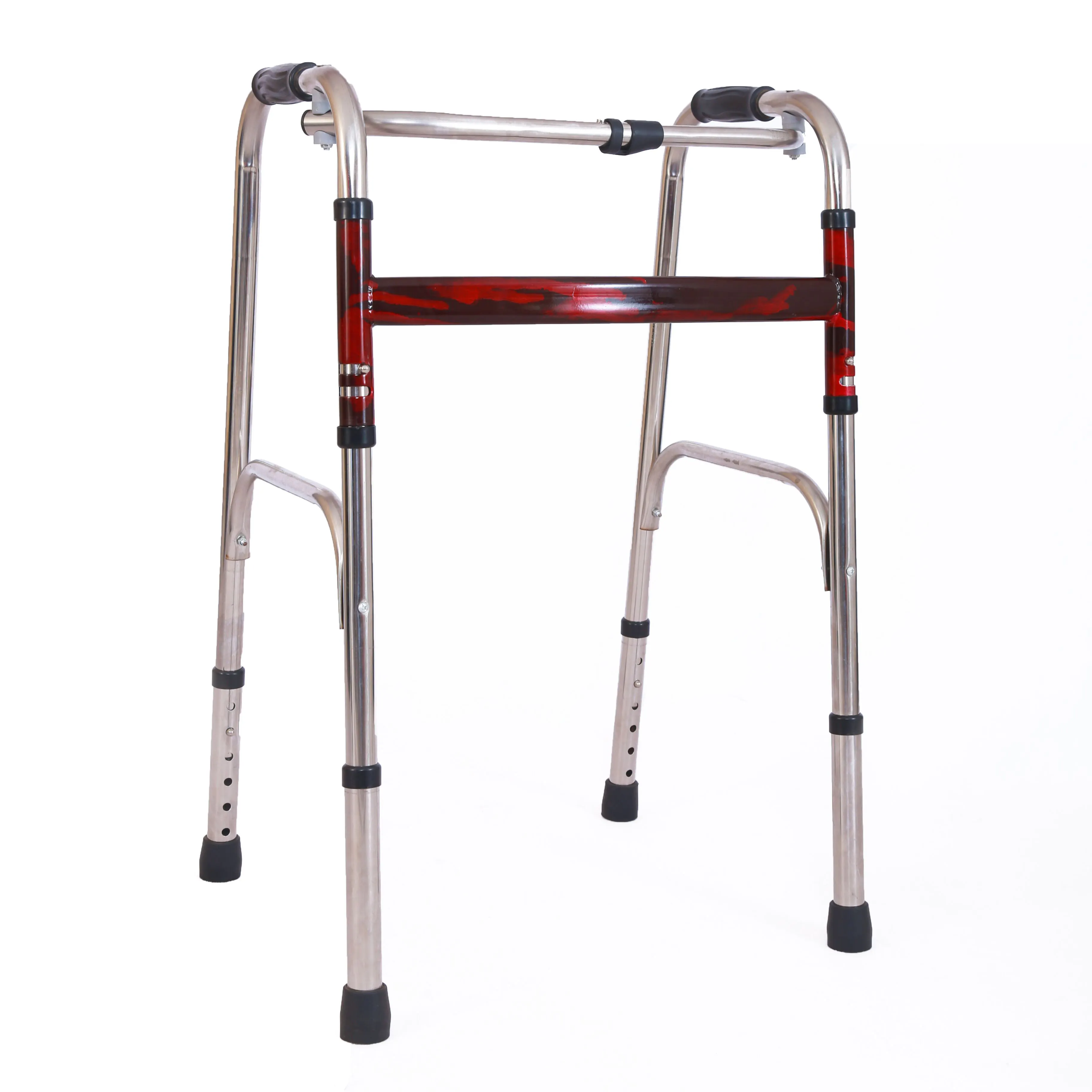 Runde OEM Service-andadores plegables de colores y ayuda para caminar para ancianos