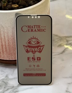 <span class=keywords><strong>Pellicola</strong></span> Protettiva Privacy in Ceramica Morbida Opaca Anti-Spia <span class=keywords><strong>per</strong></span> <span class=keywords><strong>iPhone</strong></span> 12 15 16 Pro Max <span class=keywords><strong>11</strong></span> 14 Plus 13 12 Mini XS Max XR X 8 7 Plus - Product Image 3