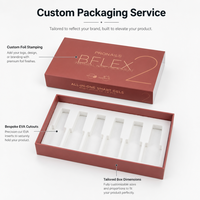 Coffret d'emballage de luxe en papier pour flacons de soin des ongles en gel, boîte à tiroir pour vernis à ongles et huiles, personnalisable