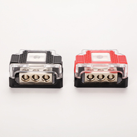 Bloc de distribution d'amplificateur audio pour voiture, bornier d'alimentation pour accessoires de câblage de subwoofer stéréo