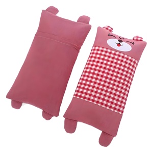<span class=keywords><strong>Cuscino</strong></span> per federa in cotone lavato a quadri per <span class=keywords><strong>bambini</strong></span> con conchiglia di grano saraceno - Product Image 1
