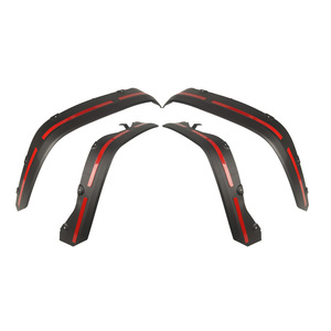 Bavettes larges et étroites bavettes ABS noir mat avec garde-boue pour Suzuki <span class=keywords><strong>Jimny</strong></span> 5 portes 3 portes JC74 JB74xl 2018 + - Product Image 2