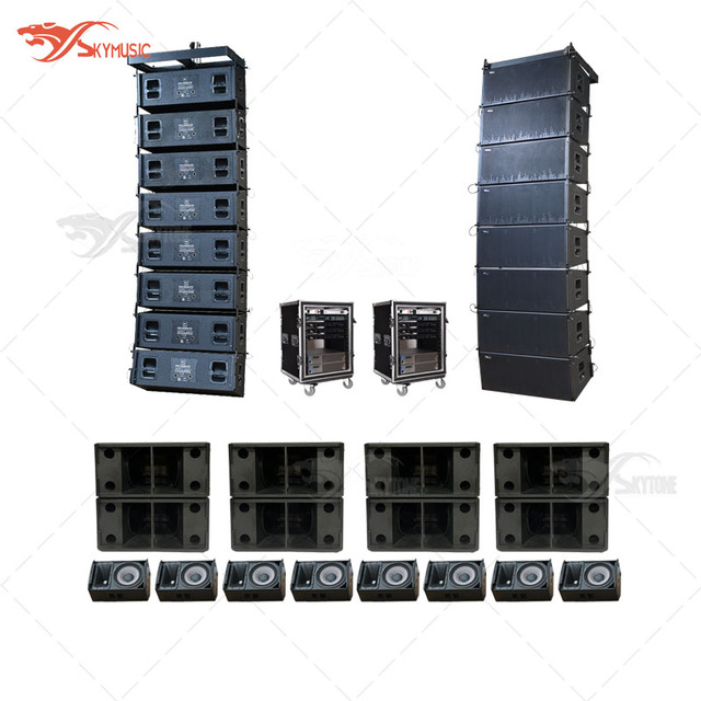 VERA36+ Active Line Array Powered Dual 12 Inch Speaker Drivers Professional Audio Line Array System
