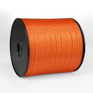 Bande conductrice lisse pour clôture électrique, 6 pieds, verte, pour la gestion des pâturages et la protection de la faune - Product Image 1