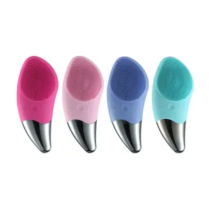 ZXTECH Mini USB Rechargeable Micro-Vibration Waterproof Professional Improve Beauty Firming Clean Facial Cleansing Brush