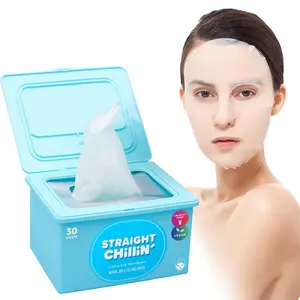 Sheet Masker Gezichtsmaskers Huidverzorging Chinese Hydrogel Transparante Hoge Kwaliteit Diep Hydraterende Gezichtsmasker