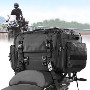 Muestra Gratuita, Bolsa de Motocicleta Impermeable Personalizable de 60L 70L 120L, Bolsa Seca Reflectante para Asiento Trasero, Equipaje de Viaje, Bolsa de Lona para Exteriores - Product Image 2