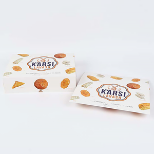 Cajas <span class=keywords><strong>de</strong></span> papel Kraft <span class=keywords><strong>de</strong></span> grado alimenticio impresas personalizadas Caja <span class=keywords><strong>de</strong></span> embalaje <span class=keywords><strong>de</strong></span> pastel biodegradable reciclada Café Panadería Donuts Takeout Delivery Fold - Product Image 4