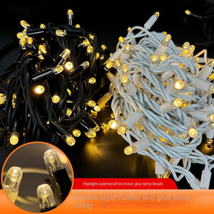 Luci a Corda LED Impermeabili Durevoli con Doppia Linea in Gomma IP67 per Esterni, Illuminazione Paesaggistica con Certificazione <span class=keywords><strong>CE</strong></span> per Decorazione - Product Image 4