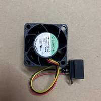 Ventilateur de refroidissement 12V 48V DC24V 6.0W EC AC 40x40x28mm 4CM 4028 à double roulement à billes, volume d'air élevé, 2 fils, pour serveur PMD2404PBB2-A