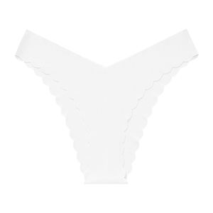 Culottes string bikini invisibles pour femmes, taille basse, teinture unie, sans couture, écologiques, en nylon/spandex - Product Image 6