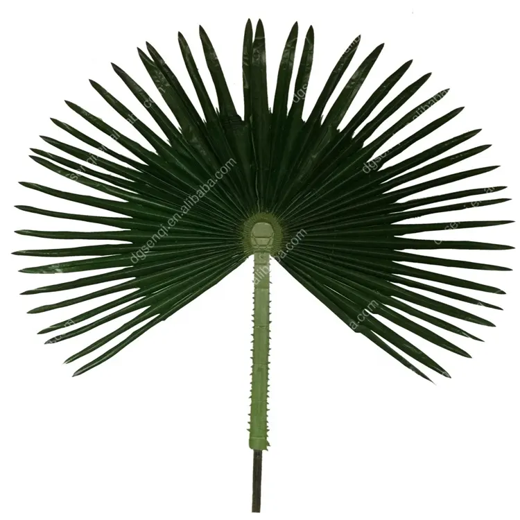 210cm In stock factory wholesale outdoor indoor ornament artificial fan palm tree leaves