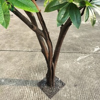 Arbre à monnaie artificiel en fibre de verre, texture naturelle, toucher réel, écologique, durable, Pachira Macrocarpa, pour jardin de Pâques