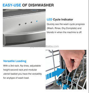 Vente en gros Machine à laver la vaisselle 60 cm 8/10/12/14 ensembles plaques de lavage <span class=keywords><strong>lave</strong></span>-vaisselle de <span class=keywords><strong>cuisine</strong></span> <span class=keywords><strong>lave</strong></span>-vaisselle intégré <span class=keywords><strong>lave</strong></span>-vaisselle de qualité - Product Image 6