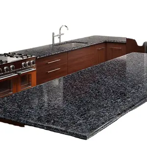 Chinese Supplier,Best Wholesale with Cheap Price,Natural Stone Blue Pearl Granite Kitchen Countertops
