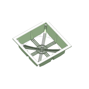 แม่พิมพ์ฉีดสำหรับแผ่นวาฟเฟิลคอนกรีตพลาสติกแบบกำหนดเอง - Product Image 5
