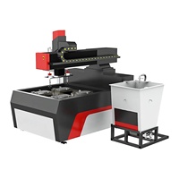 Petit portique facile à installer coupeur de Jet d'eau CNC abrasif 600*800mm Mini découpeuse à jet d'eau
