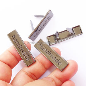 Étiquette personnalisée pour sacs à la mode pour femmes, sac en métal de canon - Product Image 3