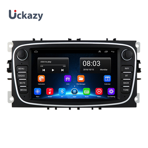 2 DIN Android 14 Xe Stereo Đa Phương Tiện Máy Nghe Nhạc Cho Ford Focus 2 <span class=keywords><strong>3</strong></span> 4 Mk2 Kuga Mondeo Fiesta Quá Cảnh Hợp Nhất S-C Max Đài Phát Thanh Âm Thanh Rds - Product Image 1