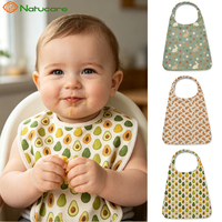 Bavoirs imperméables en forme de U pour bébés, absorbants et anti-éclaboussures, de classe A, pour l'alimentation des bébés, vente en gros, par les fabricants