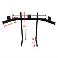 Personalizado DIY ajustable 3 TV Monitor montaje brazo múltiple pantalla soporte Triple Monitor soporte para perfil Alu Sim Racing Cockpit