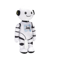 Meistverkauftes PP-Baumwoll-Roboter-Plüschtier Anpassbare Roboter-Plüschtiere Supercooler Roboter-Plüsch