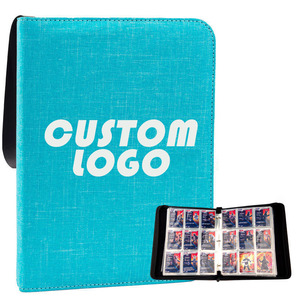 Tùy chỉnh riêng Logo đa màu 3 vòng dây kéo <span class=keywords><strong>TOP</strong></span> loader Pocket giao dịch thẻ chất kết dính 9 POCKET cho Yugioh thẻ thể thao - Product Image 1