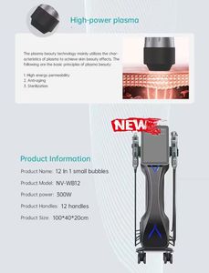 Hidrodermoabrasión 12 en 1, Cuidado Facial, Chorro de Agua y Oxígeno, Peeling, Burbujas Hidra, Máquina de Belleza para la Piel - Product Image 5