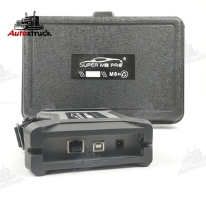 แท็บเล็ตพีซี SUPER MB PRO M6+ Plus รุ่น F110 พร้อมระบบวินิจฉัยไร้สาย OBD2  พร้อมสายทดสอบหลักแบบมัลติเพล็กเซอร์ สำหรับเครื่องมือวินิจฉัยรถยนต์และรถบรรทุก - Product Image 4