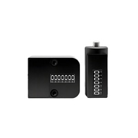 Compteur de cycles mécanique 7 chiffres résistant aux hautes températures pour moulage par injection, personnalisation OEM disponible