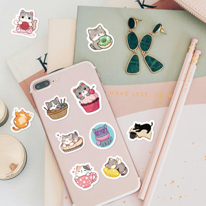 500 Hojas/Rollo de Pegatinas Decorativas de Gatos de Dibujos Animados, Superventas Transfronterizas, para Suministros de Diario y Sobres - Product Image 3