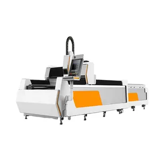 Mesin pemotong tabung Laser serat CNC 1500w pabrik Laser Whosale