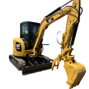 Excavadora usada CAT 303.5E Mini 3,5 toneladas Excavadora hidráulica de orugas de segunda mano 305.5E 306D 307E 308D 320GC para gran venta en Shanghai - Product Image 1