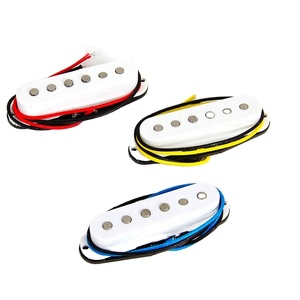 Nhà Máy Giá Alnico 5 Pickup So Le <span class=keywords><strong>hmv</strong></span> SSS ST Pick up cuộn dây duy nhất Guitar <span class=keywords><strong>pickups</strong></span> cho bán Trắng - Product Image 2