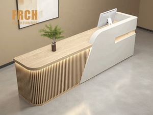 Mostrador de Recepción Personalizado en Forma de L para <span class=keywords><strong>Consultorio</strong></span> Dental, Clínica, Oficina o Guardería, con Luz LED - Product Image 6