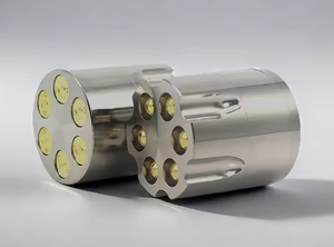 Molino de Hierbas Manual de Metal con Diseño de Bala CANNA, 40 mm, 3 Piezas, Aleación de Zinc, Venta al por Mayor - Product Image 3