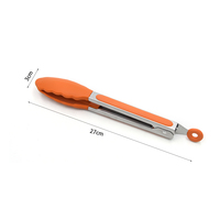 Ensemble de 11 ustensiles de cuisine en silicone avec seau de rangement, pinces alimentaires, cuillère à spaghetti, pinceau à huile, fouet à œufs, cuillère ajourée, spatule
