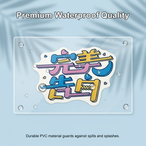 Custom Printed Logo <b>Waterproof</b> Adhesive Paper Die-Cut Stickers/<b>Labels</b> with Strong Adhesion and Custom Options - Product Image 4