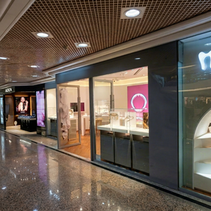 Luxury 3D Design Wooden Jewelry <b>Display</b> showcase / Jewelry Shop Interior Design with Jewelry <b>Display</b> Stand - Product Image 1