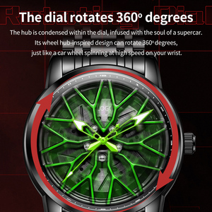 Reloj Deportivo de Cuarzo Luminoso a Prueba de Agua con Bisel Giratorio de Acero Inoxidable, Estilos Más Vendidos Personalizados OEM ODM 3701 para Hombre - Product Image 3