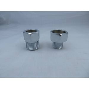 Adaptateur tout en cuivre 4 à 6 points, noyau en cuivre épaissi, raccord générique pour tuyau d'arrivée d'eau de lave-linge, réducteur/raccords de réduction - Product Image 1