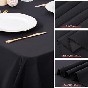 Wholesale Premium Quality Woven Multicolor 100% Polyester OEKO-TEX Certified Wedding Tablecloths for Hotel Wedding Party Picnic - Product Image 4