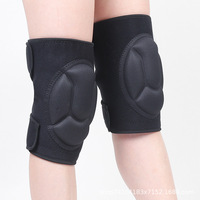 Genouillères en néoprène flexibles pour le sport Équipement de protection épaissi pour le basket-ball Football Cyclisme Danse Genouillères Protecteur