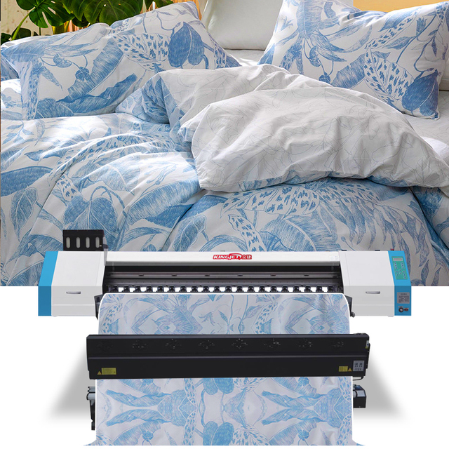 Digital Inkjet Sublimation Printer for Heat Transfer Textile Printing Automatic New CE Certified with 1 Year Warranty