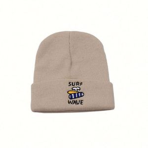 Custom Embroidered Logo Winter Beanie <b>Hat</b> Designer Kid Adult Fisherman Knit Cuffed Beanies - Product Image 3