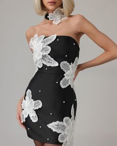 Colourful handmade 3D Hoa Các Bản vá lỗi SEW-on đính cườm sequin thêu ren hoa đính cho váy cưới quần áo phụ kiện - Product Image 3