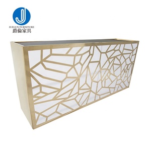 Profesional restaurante <span class=keywords><strong>bar</strong></span> escritorios de recepción para salón de belleza de escritorio con luz led, <span class=keywords><strong>el</strong></span> mejor precio - Product Image 1