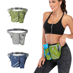 Sac de taille de course étanche avec <span class=keywords><strong>porte</strong></span>-bouteilles d'eau <span class=keywords><strong>ceinture</strong></span> lombaire <span class=keywords><strong>randonnée</strong></span> marche course Jogging Camping <span class=keywords><strong>bouteille</strong></span> non incluse - Product Image 1
