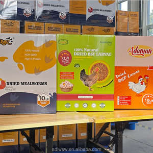 Vente en gros de vers de farine jaunes séchés au micro-ondes, aliments riches en nutriments pour reptiles, poissons, volailles - Product Image 5